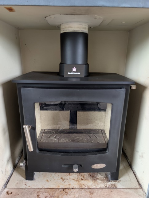 Stove after servicing